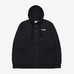 Fila Heritage Linear Integrated Hood - Naisten Takit - Mustat | FI-98376